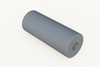 Wałek gumowy/szary, szerokość 150 mm
