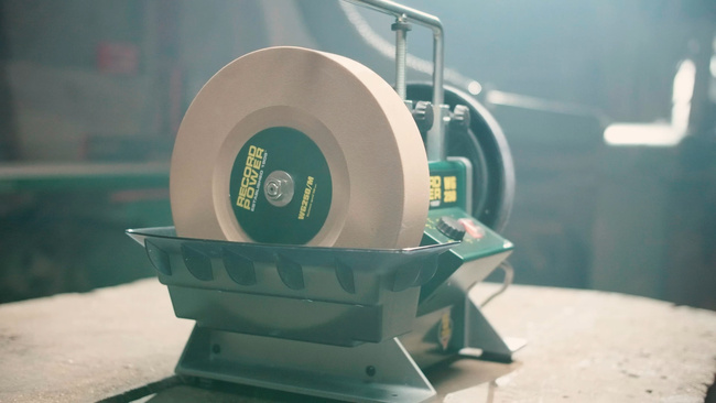 Ostrzarka wodna, wolnoobrotowa z osprzętem WG250