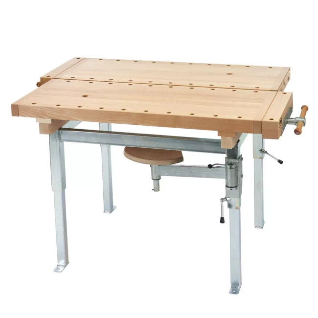 Stół stolarski z regulacją wysokości Duplex 2-stanowiskowy