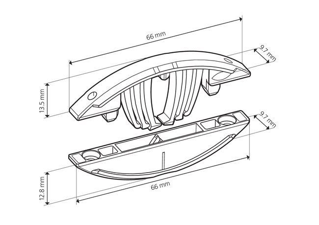 Tenso P-14 - złączka ściskająca