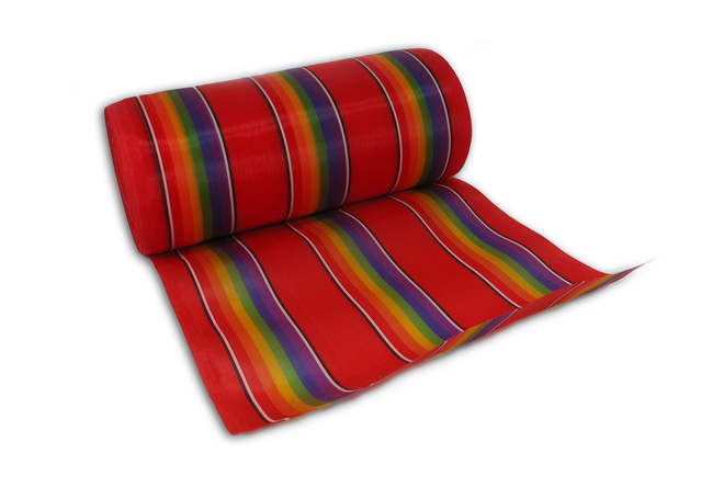 Materiał HDPE czerwony