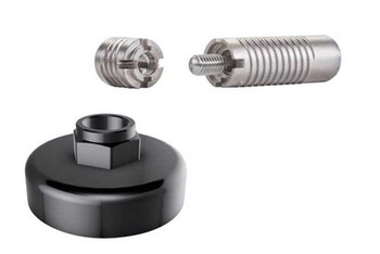 Kompletna złączka Invis Mx2 z nakrętką 14 mm i tulejką prowadzącą (opakowanie 20 szt.)