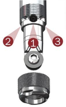 Turnmaster narzędzie do toczenia z 3 typami frezów z węglika wolframu