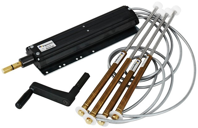 Podnośniki hydrauliczne do metalowego stojaka