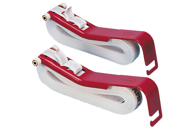 Para ścisków z pasami 5/8 metrów