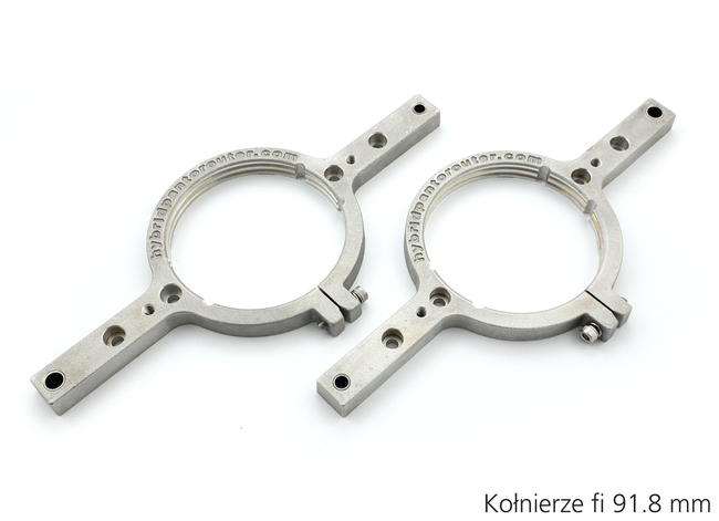 Kołnierze mocujące Ø91,8 mm do PantoRouter - 2 szt.