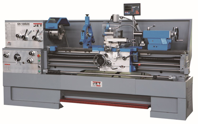 GH-1880 ZX ZX DRO Tokarka do metalu z wyświetlaczem w 3-osiach, Ø 460 mm / 2032 mm