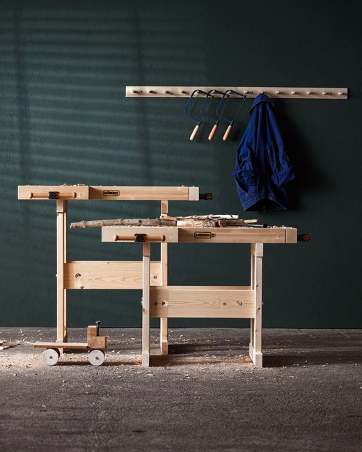 Stół stolarski JUNIOR/SENIOR z dwoma podstawami Sjöbergs