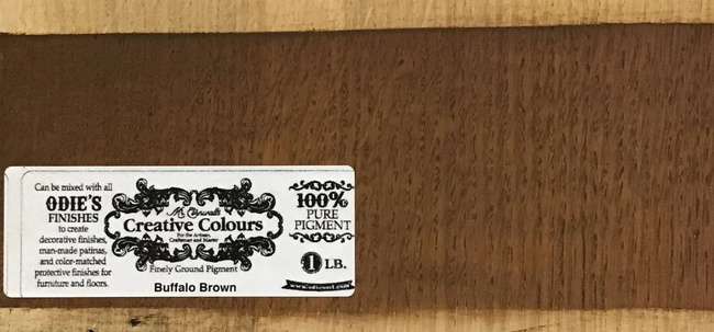 Brązowy (Buffalo Brown) pigment do olejów do drewna Mr. Cornwall - 266 ml