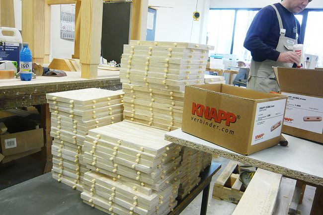 Kołek meblowy Ø6 x 28 mm z tworzywa sztucznego KNAPP – 50 szt.