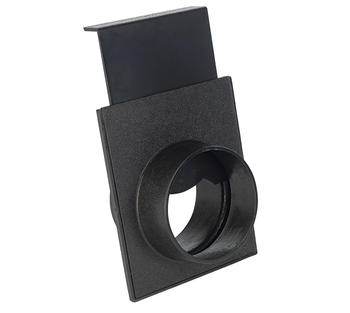 Zasuwa odciągowa z tworzywa 100 mm nieznormalizowana Record Power