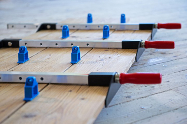Ścisk stolarski do desek, budowy tarasu 200 - 770 mm
