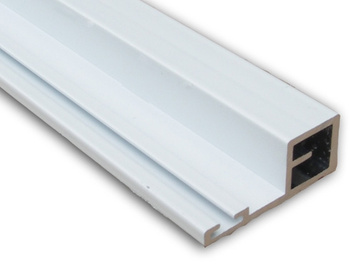 1a - Profil aluminiowy ramy (ościeżnicy) biały RAL 9016 (1szt.=3m)