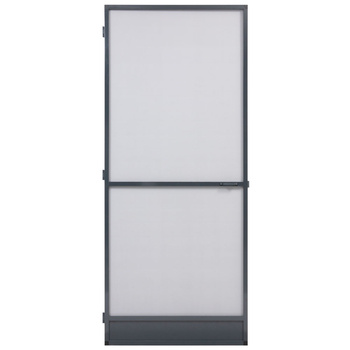Moskitiera drzwiowa ramowa antracyt 100x235 cm COMFORT - zestaw