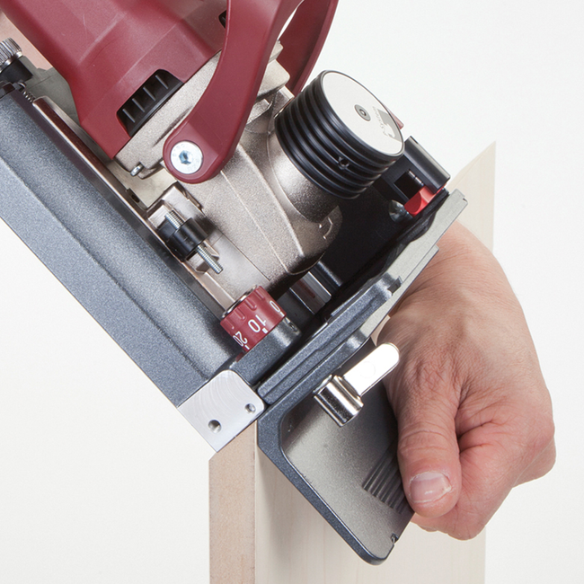 Zeta P2 frezarka do P-System Lamello z frezem z węglika (HW) w systenerze