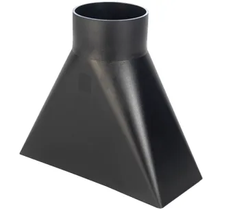Ssawa odciągowa 254 mm (10"), przyłącze ⌀100 mm (4")