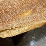 Drewniana ława zabezpieczona bezbarwnym woskiem do drewna Odie's